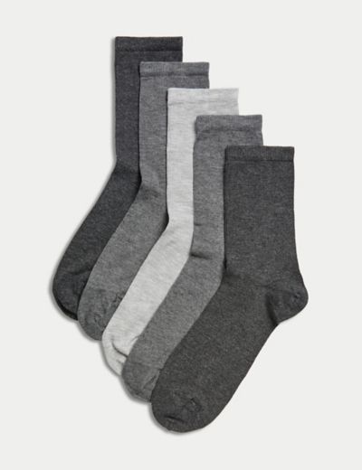 5pk Sumptuously Soft™ Ankle Socks